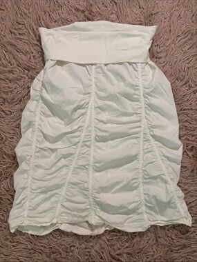 Hot Mamma (Boutique) Ruched Foldover Skirt